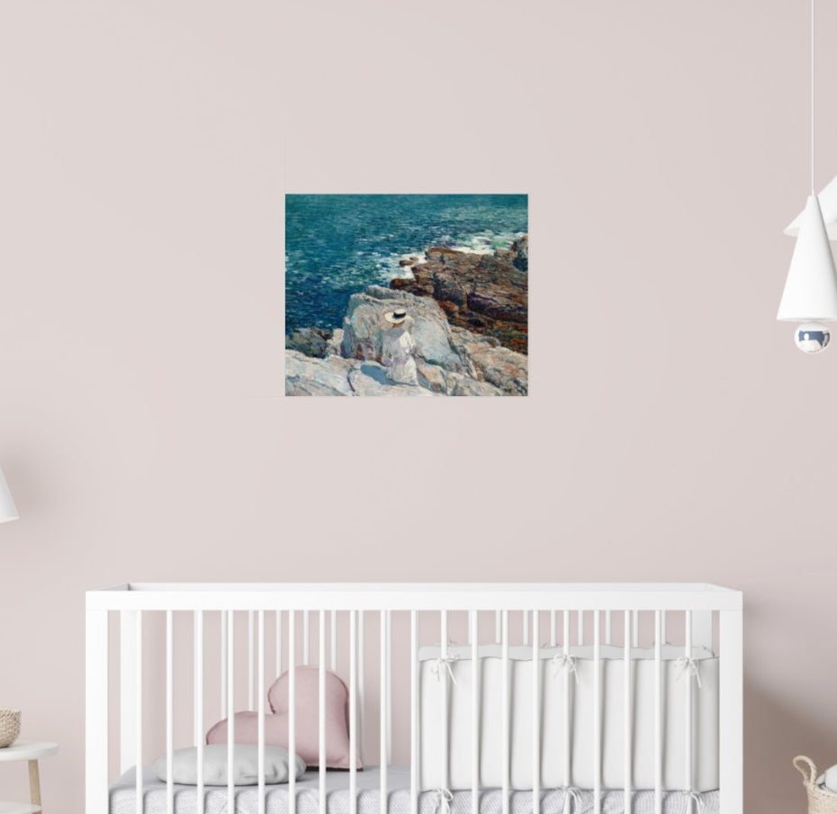 The South Ledges Appledore Canvas Posters And Prints, Wall Art Pictures Suitable For Bathroom, Bedroom, Office, Living Room Home Wall Decoration, Unframed.