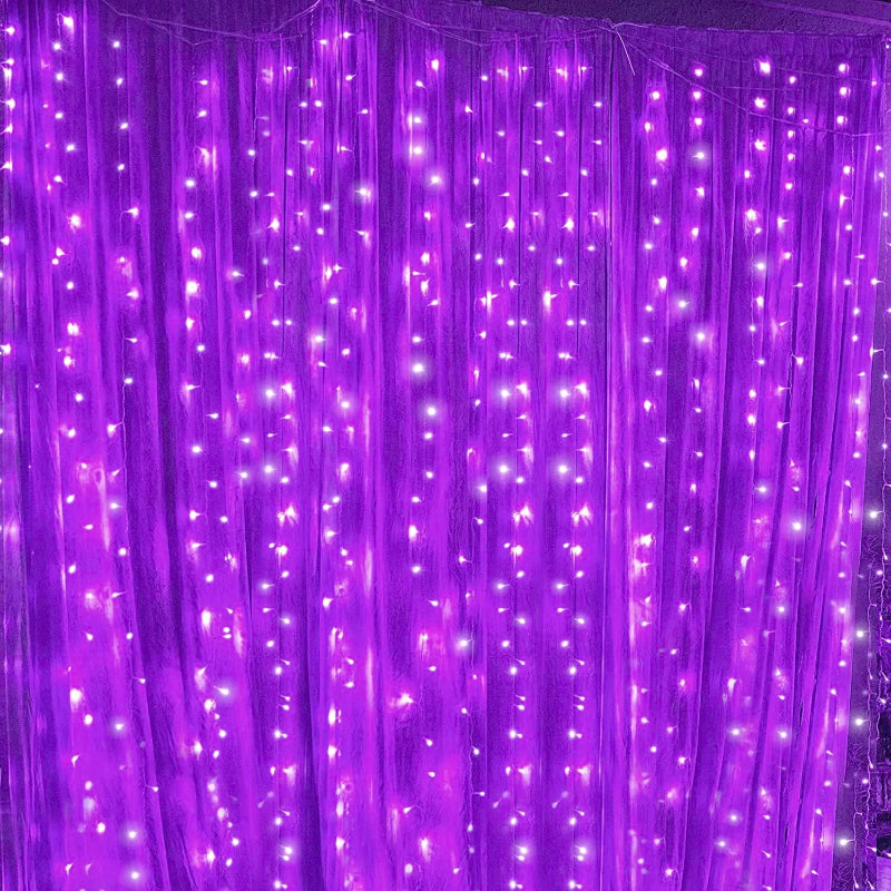 Curtain String Lights With Modes And Waterproof Design