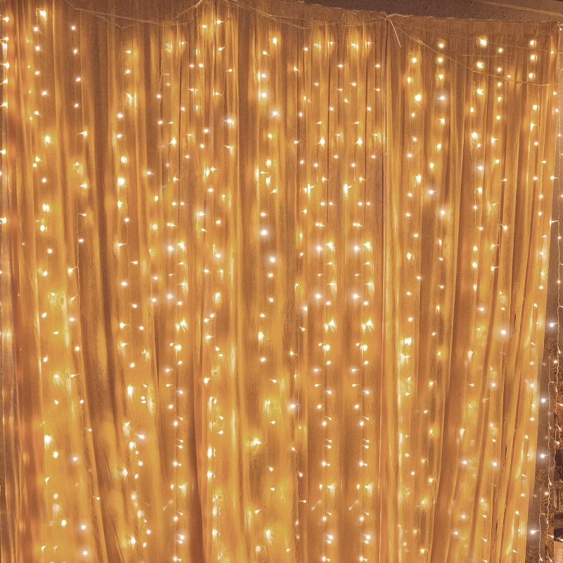 Curtain String Lights With Modes And Waterproof Design