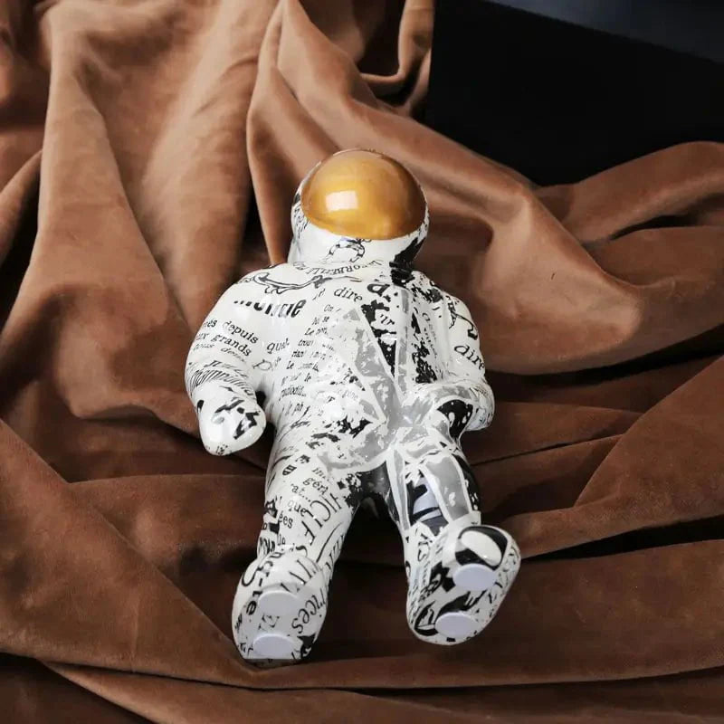 Spaceman Graffiti Sculpture