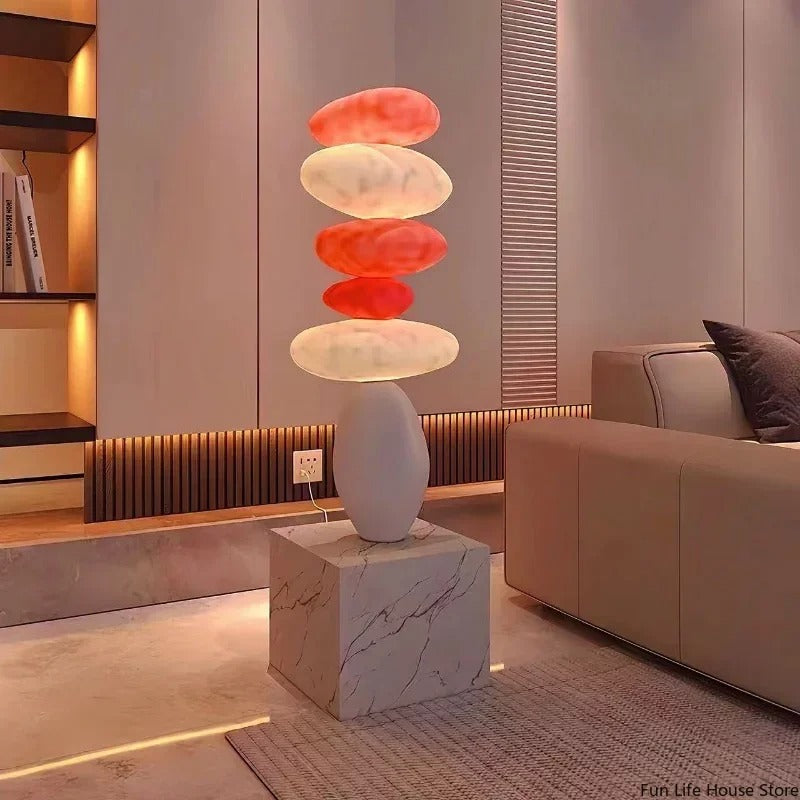 Zen Harmony Sculpture - Handcrafted Elegance for Your Home
