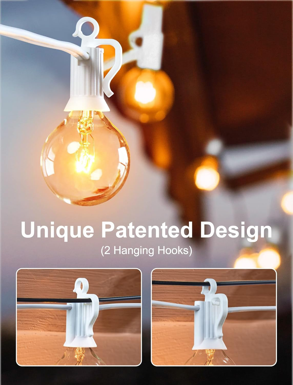 LED Outdoor String Waterproof Patio Lighting