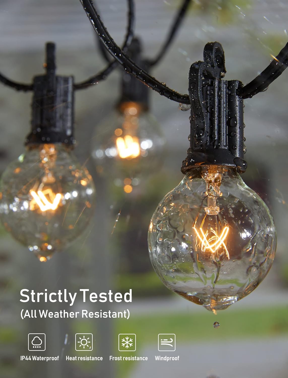 LED Outdoor String Waterproof Patio Lighting