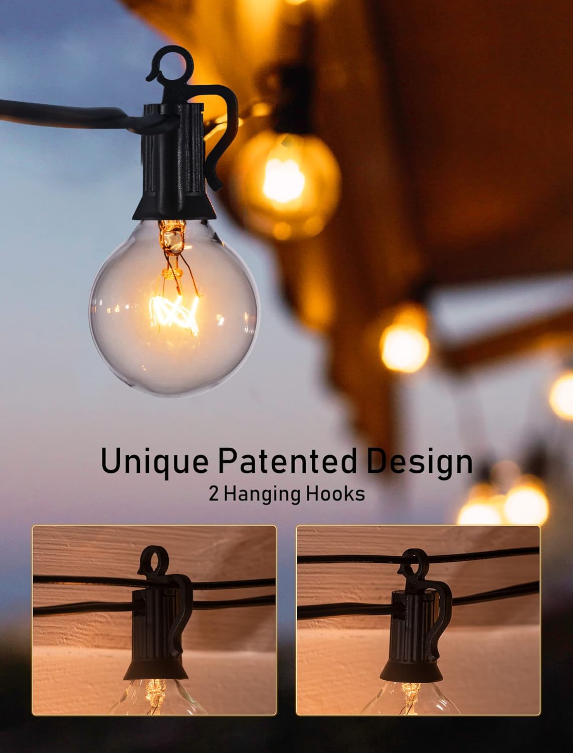 LED Outdoor String Waterproof Patio Lighting