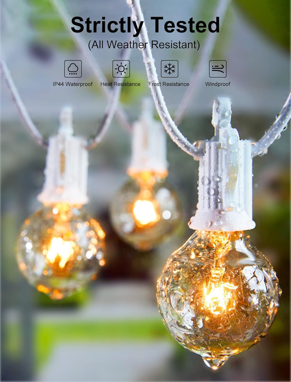 LED Outdoor String Waterproof Patio Lighting
