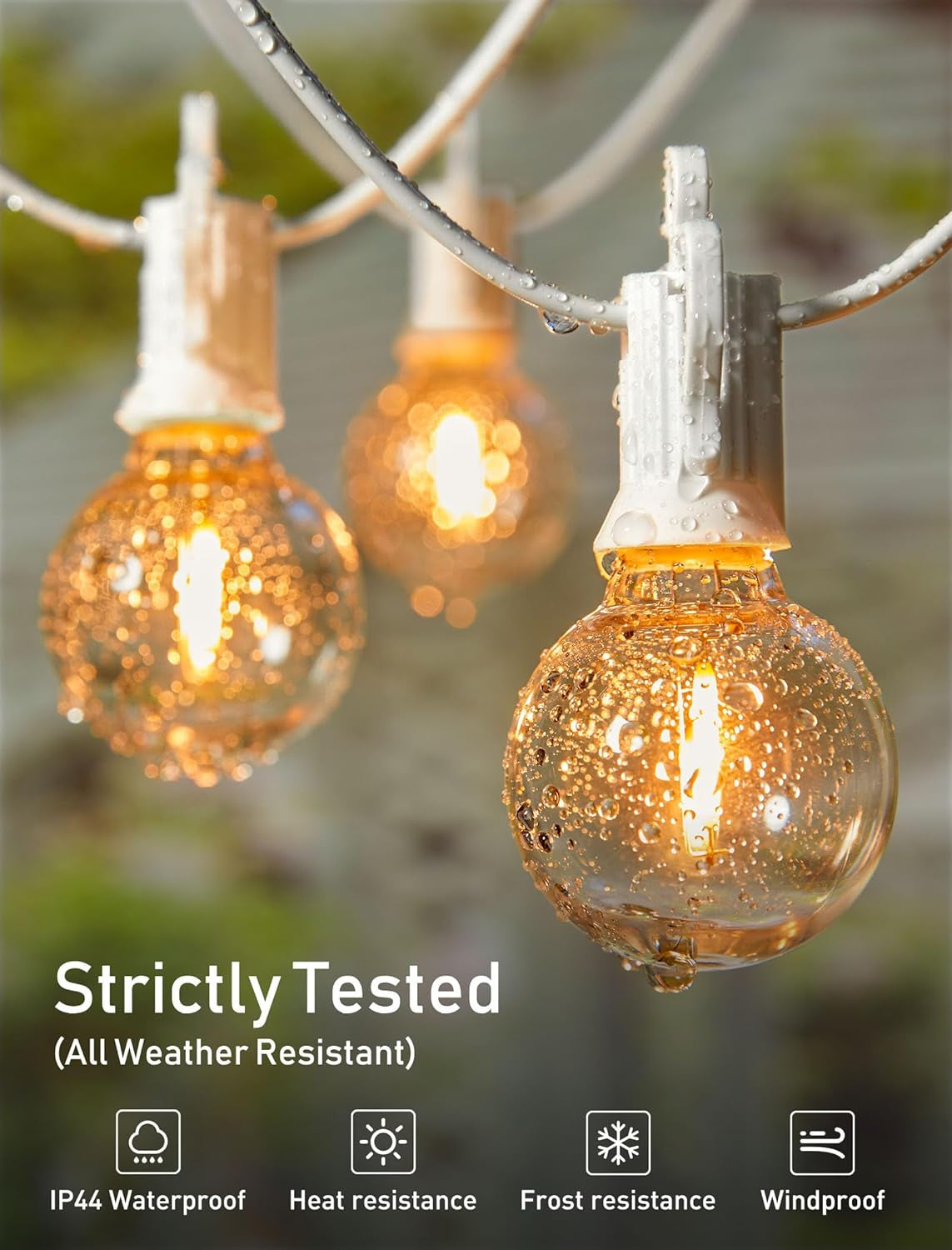LED Outdoor String Waterproof Patio Lighting
