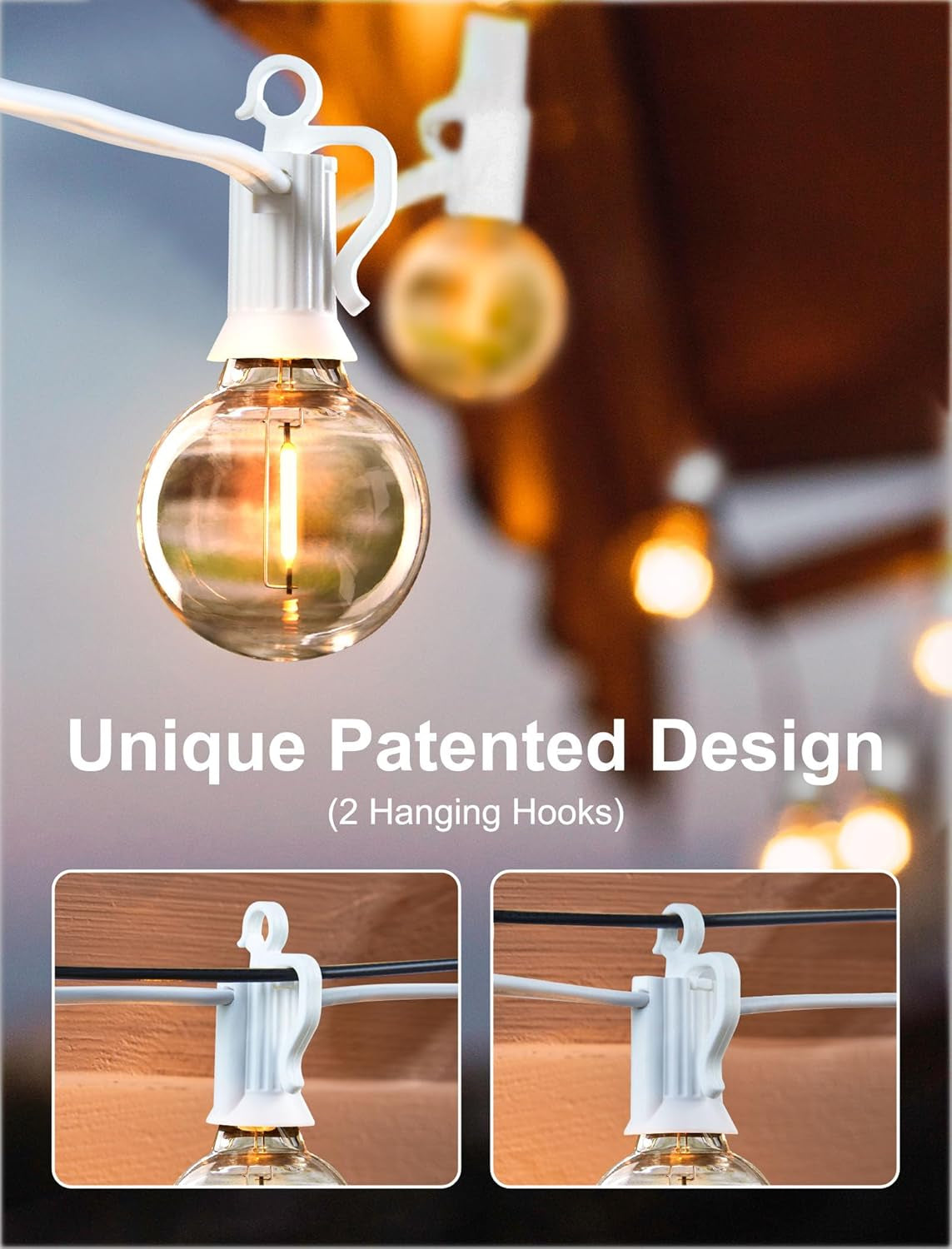 LED Outdoor String Waterproof Patio Lighting