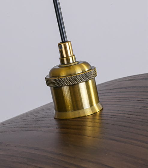 Japandi Wooden Pendant