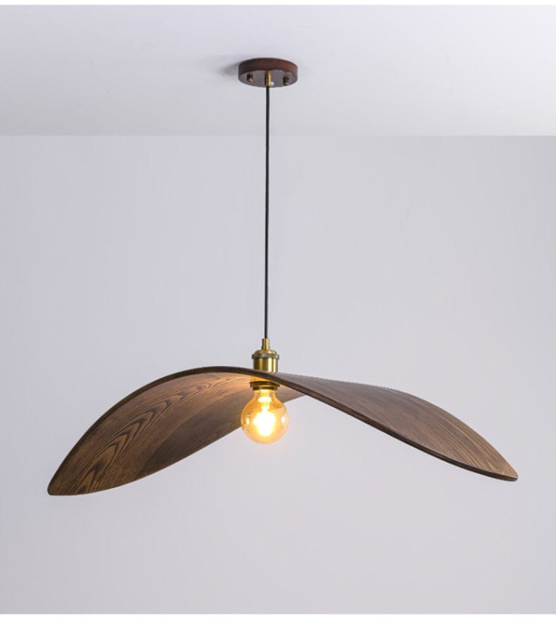 Japandi Wooden Pendant