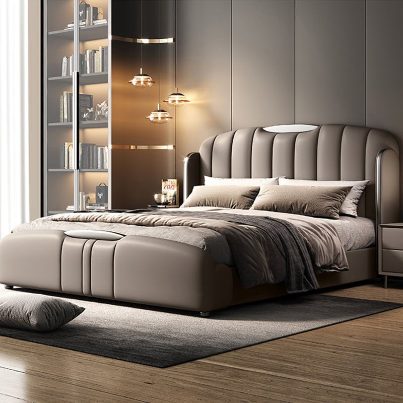 Velvet Upholstered Bed Frame