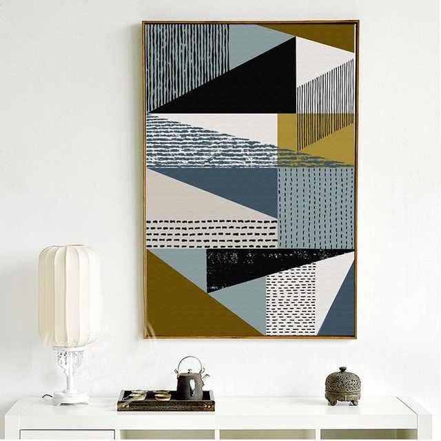 Patterns en Leaf Stretched Canvas