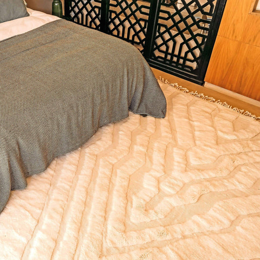 White Mountain Shag Rug