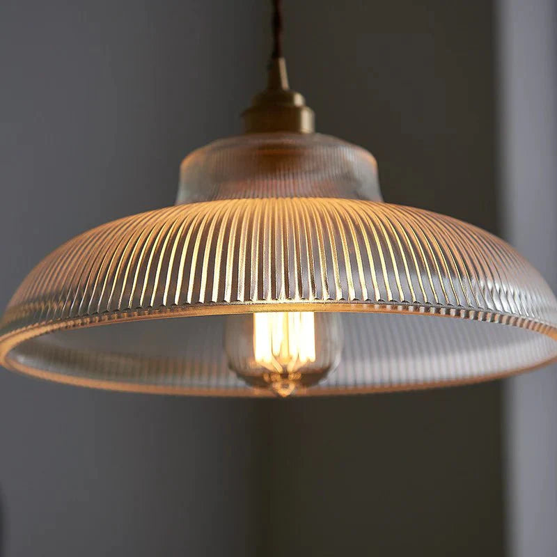 Dolce Vintage Glass Pendant Light