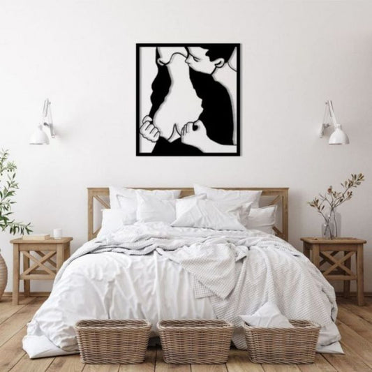 Love Fire Metal Wall Art