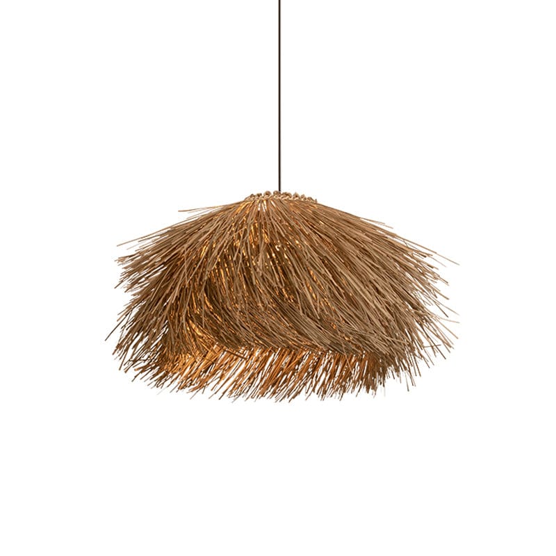 Japanese Woven Straw Pendant