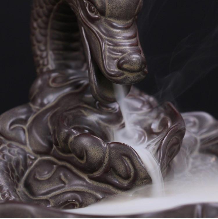 DRAGON BACKFLOW INCENSE BURNER