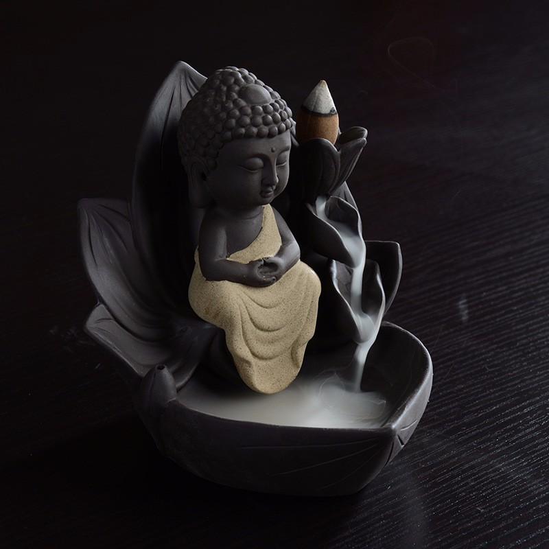 GUANYIN BACKFLOW INCENSE HOLDER