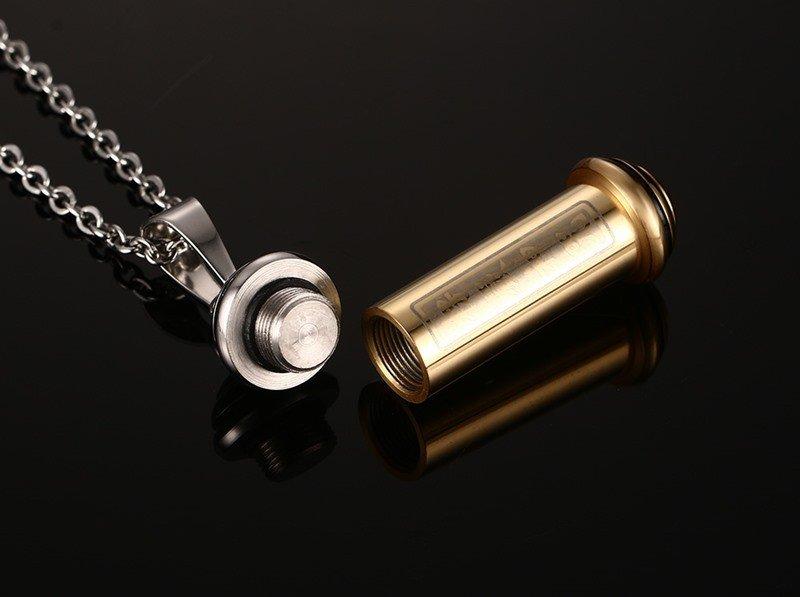 GOLD/SILVER PLATED BUDDHIST PENDANT NECKLACE