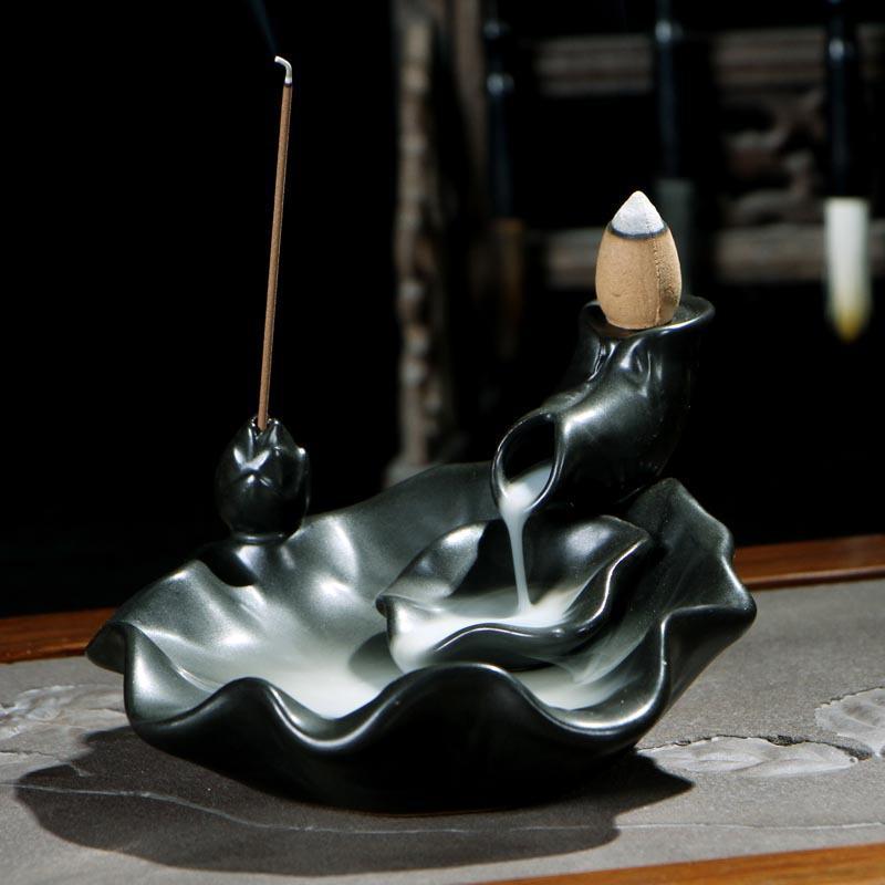 LOTUS PETALS TOWER INCENSE BURNERS