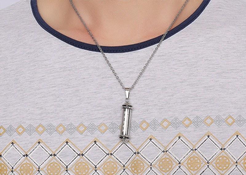 GOLD/SILVER PLATED BUDDHIST PENDANT NECKLACE