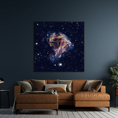 Celestial Fireworks Stretched Canvas