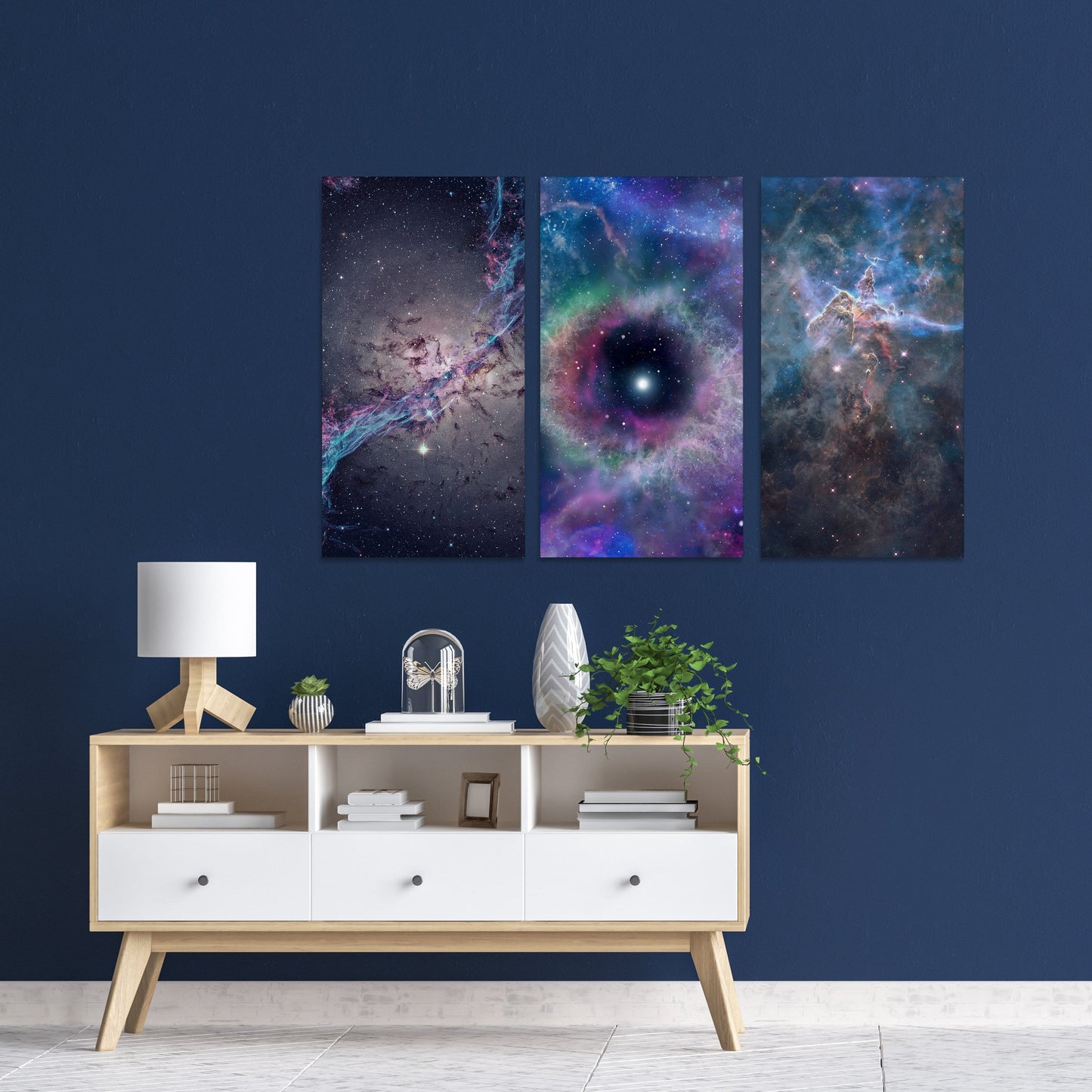 Spanning Nebula Stretched Canvas