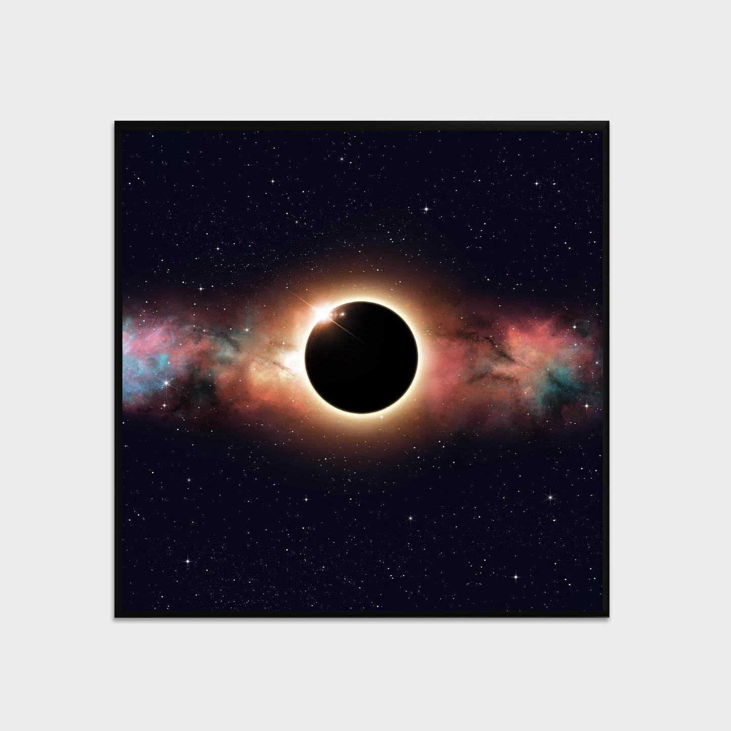 Solar Eclipse Stretched Canvas