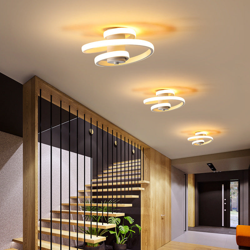 Led Corridor Light Aisle Ceiling Cloakroom Shape Bay Window Creative Personality Entrance