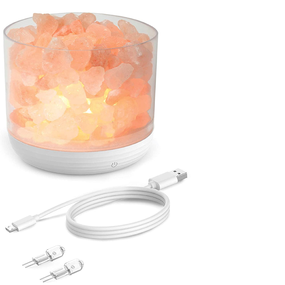 PureGlow USB Salt Lamp