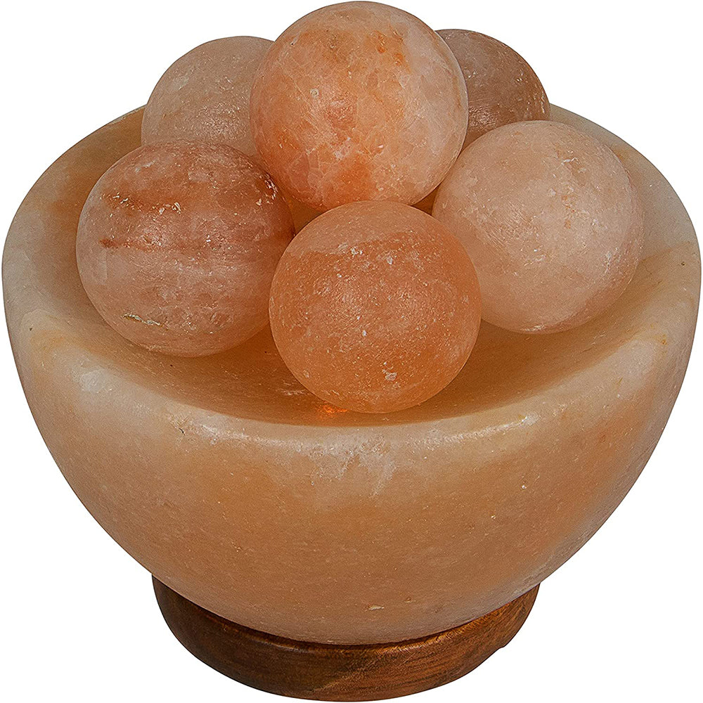 Himalayan Fire Bowl Salt Lamp