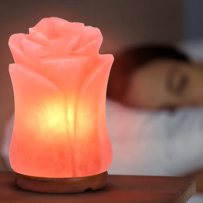 Crystal Rock Salt Lamp from Himalayan Mountains