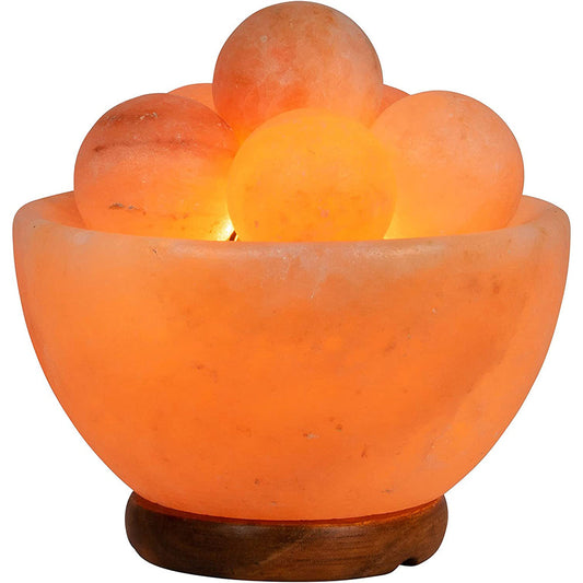 Himalayan Fire Bowl Salt Lamp