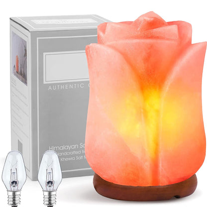 Crystal Rock Salt Lamp from Himalayan Mountains