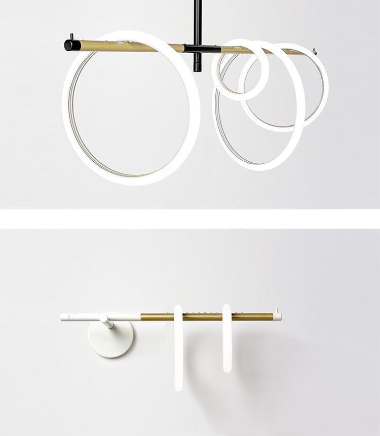 Ring Magnet Wall Sconce ( 2 rings)