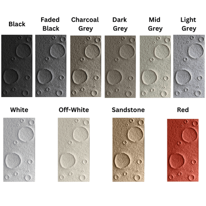 Moon Stone Rock Wall Panel (Lightweight)