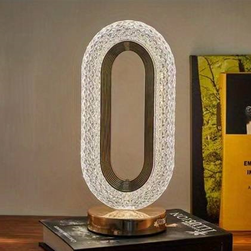 Regal Crystal Table Lamp