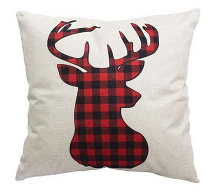 Holiday Plaid Cushion Covers