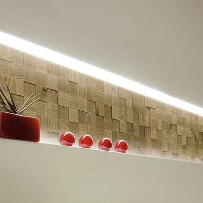 Accenture Wood Mosaic Wall Panel