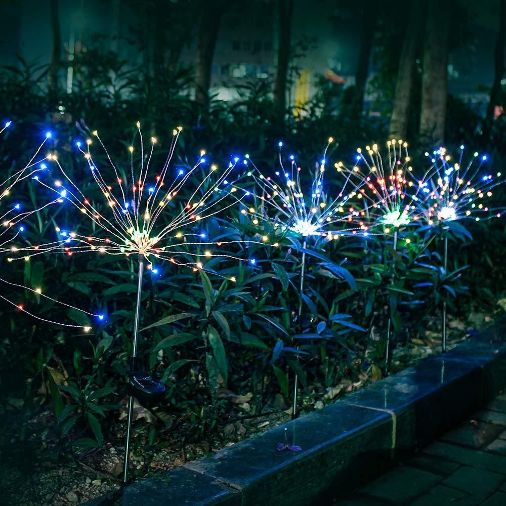 Waterproof Solar Firework Lamp