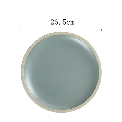 Plain Plate Dinnerware Set (12 total plates)