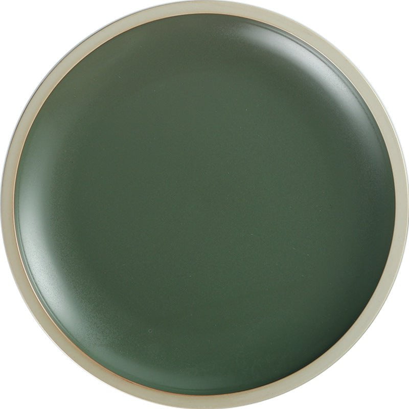 Plain Plate Dinnerware Set (12 total plates)