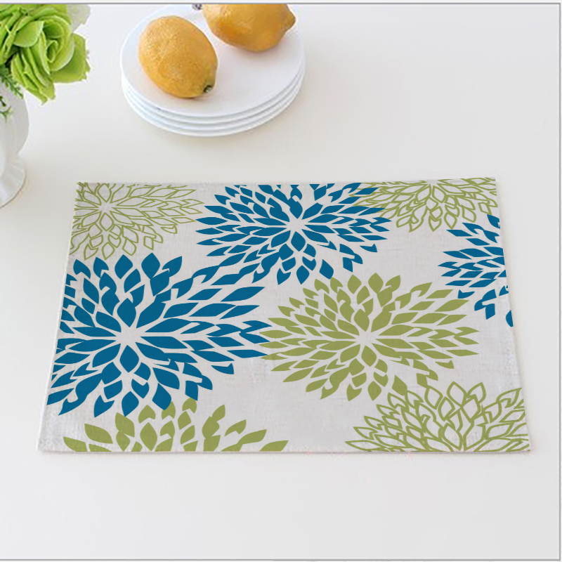 Floral Spring Dinner Mats