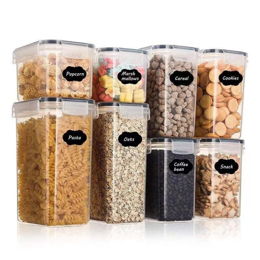 Airtight Food Canister Set (8 pcs)