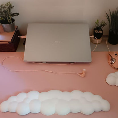 Cloud Cushion Hand Rest (Keyboard + Mouse)