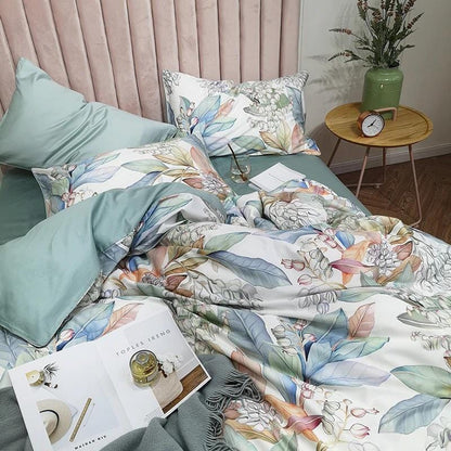 Blossom Duvet Cover Set (Egyptian Cotton)