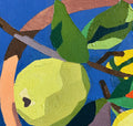 Fruitful Season- Quince Wall Decoration Art Poster Oil Painting Simple Design Wall Art, Unframed.