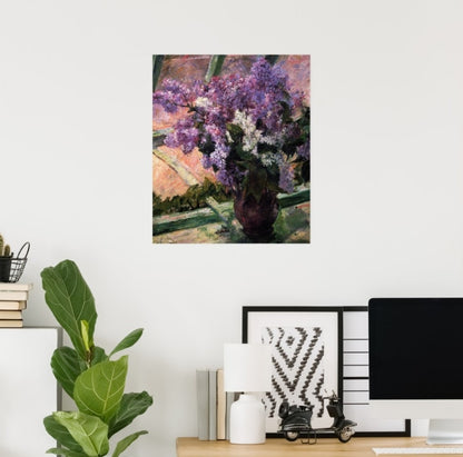 Lilac Tranquility Canvas Posters And Prints, Wall Art Pictures Suitable For Bathroom, Bedroom, Office, Living Room Home Wall Decoration, Unframed.