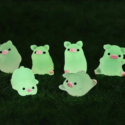 Glowing Mini Pigs (6 Pcs)