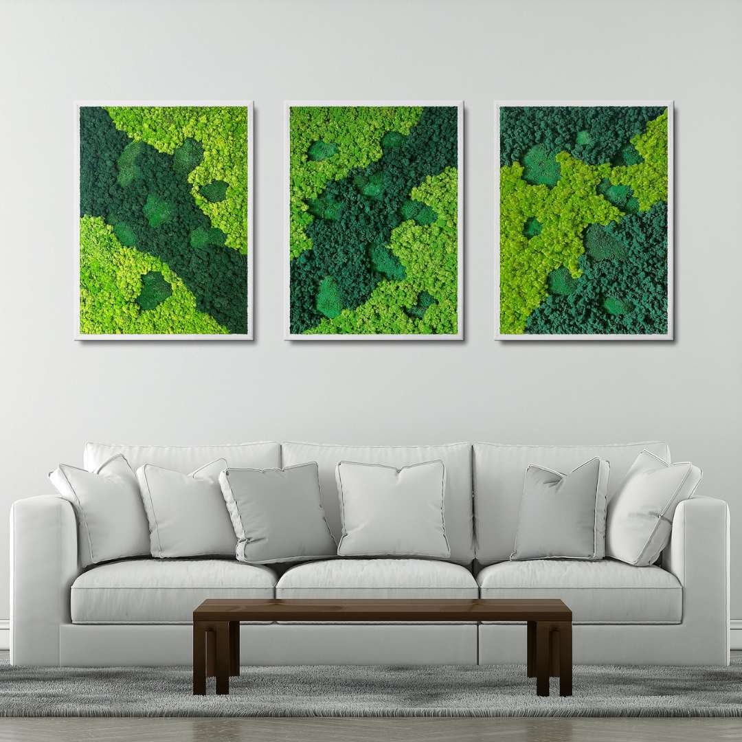 Rivers & Islands Moss Art