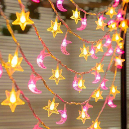 Moon Stars Light String